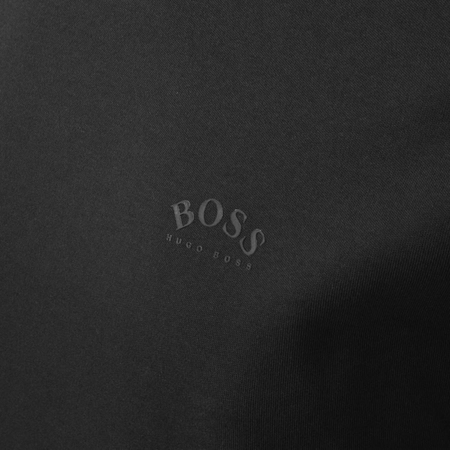 Alternative Image for ProductBOSS Salbo Crew Neck Sweatshirt Black3